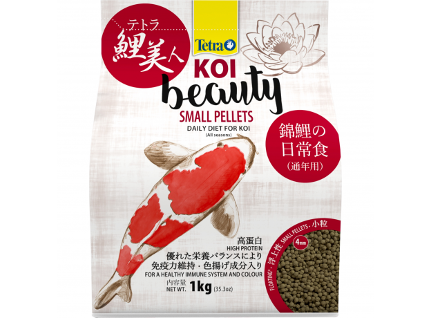 Корм для карпов Кои Tetra Pond KOI Beauty Small Pellets 4л (шарики)