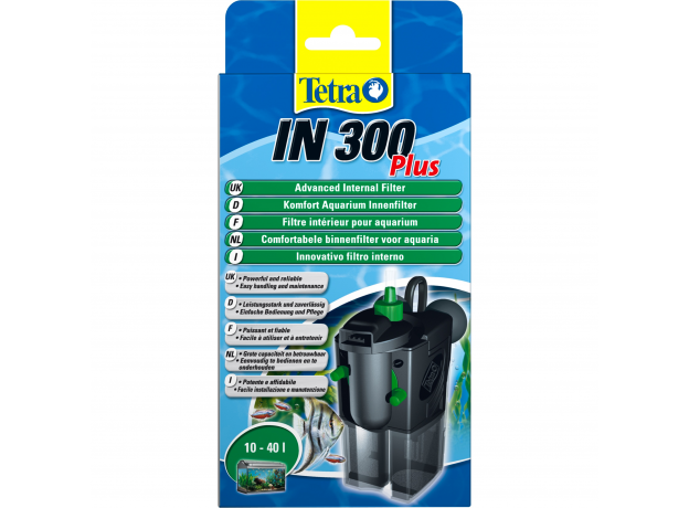 Фильтр внутренний Tetra IN 300 plus, 300 л/ч (до 40л)