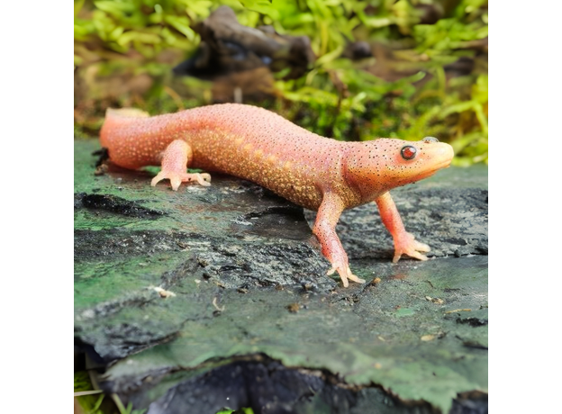 Тритон испанский золотой (S) (Pleurodeles waltl albino)