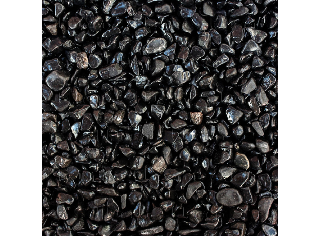 UDeco Color Black- Натуральный грунт для аквариумов "Черный", 1-2 мм, 6 л