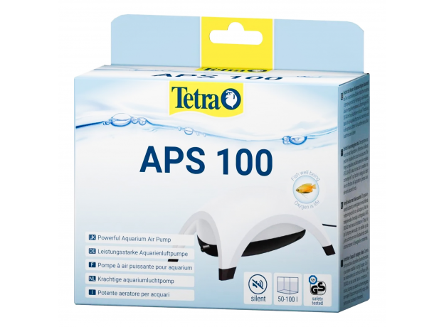 Компрессор Tetra APS 100 для аквариумов 50-100 л, белый