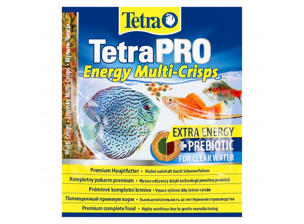 Корм основной энергетический Tetra Pro Energy Crisps чипсы, пакет 12 г