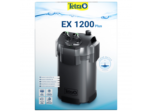 Фильтр внешний Tetra EX  1200 Plus, 1200л/ч ( до 500 л)