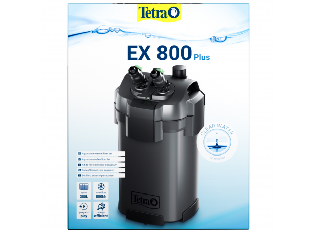 Фильтр внешний Tetra EX  800 Plus, 800л/ч (до 300 л)