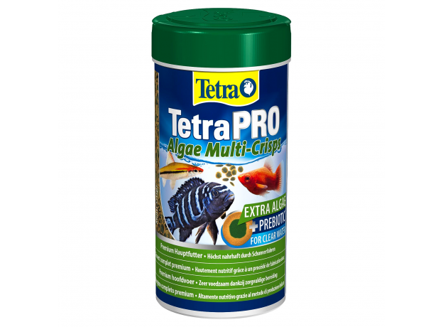 Корм для всех видов рыб со спирулиной Tetra Pro Algae чипсы, 250 мл (55 г)