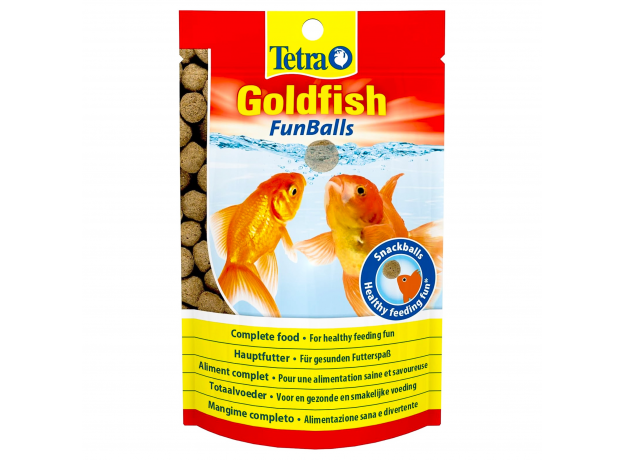 Корм для золотых рыбок Tetra Goldfish FunBalls шарики, пакет 20 г