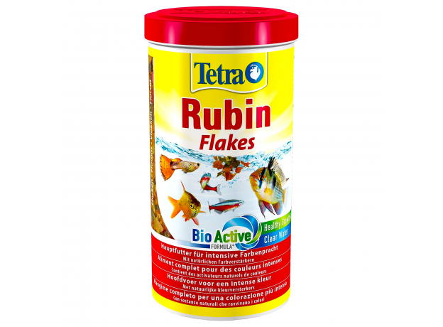 Корм для усиления насыщенности окраса Tetra Rubin Flakes хлопья, 1 л (200 г)