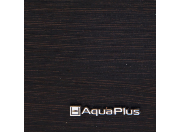 Аквариум AquaPlus LUX Ф170 (1000х400х560-6/8), 170 л. фигурный со светильником LUX 2х30 Вт, венге