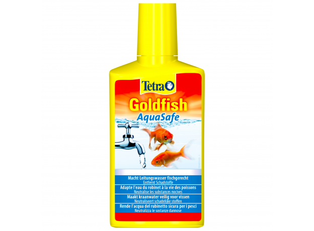 Кондиционер Tetra AquaSafe Goldfish 250 мл, для подготовки водопроводной воды для холодноводных рыб