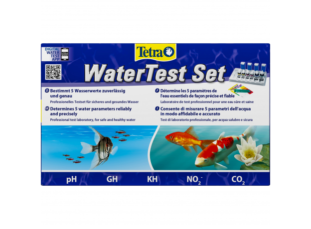 Комплект тестов для определения pH, kH, gH, NO2, CO2 в воде Tetra WaterTest Set