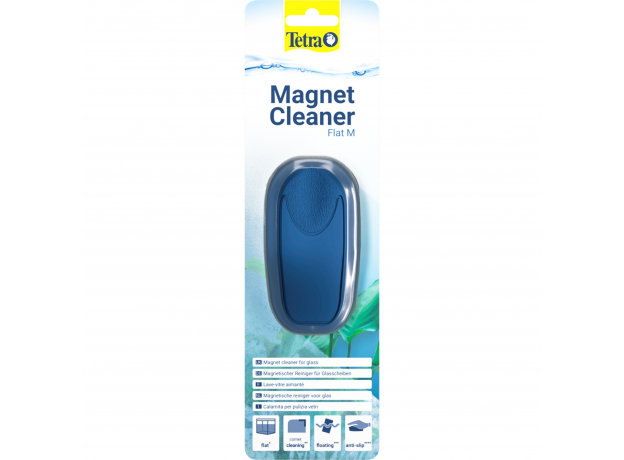 Стеклоочиститель Tetra Magnet Cleaner Flat M магнитный