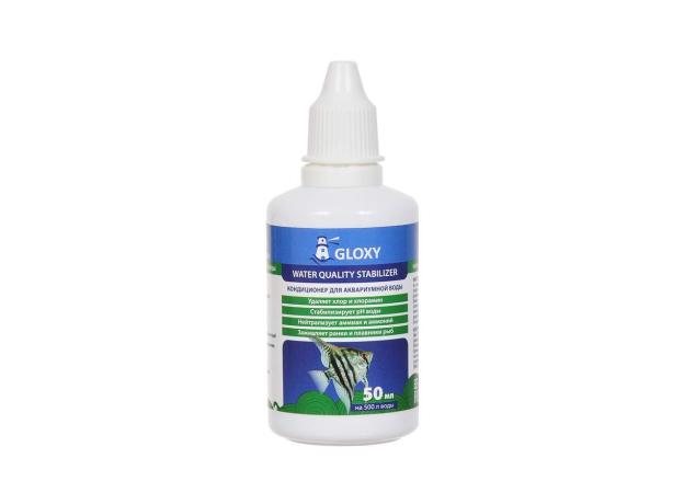 Кондиционер для подготовки воды Gloxy Water Quality Stabilizer 50 мл на 500 л