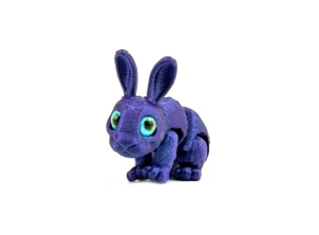 Игрушка подвижная 3D принтер Заяц , цвет в ассортименте (на блистере)