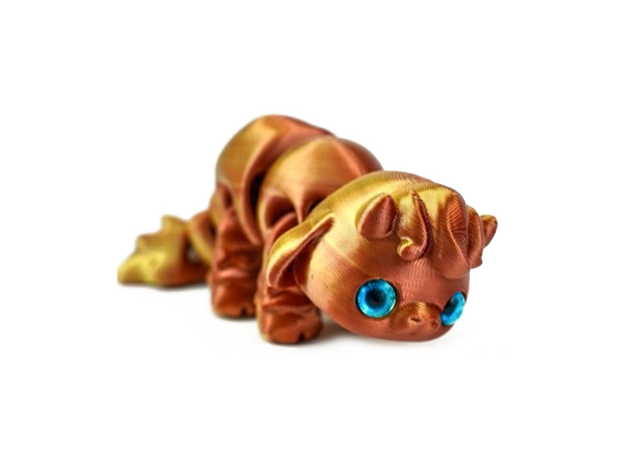 Игрушка подвижная 3D принтер Коровка , цвет в ассортименте (на блистере)