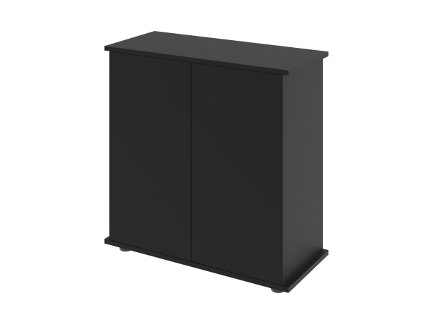 Подставка AquaPlus 70 (710х310х720) две дверки ДСП, черная, в коробке