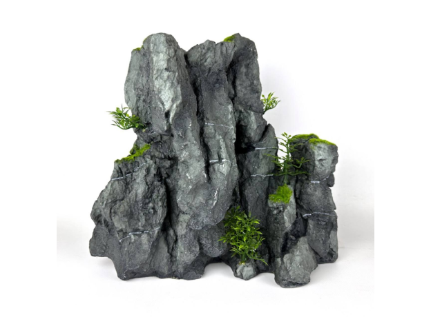 ArtUniq Steep Gray Cliffs Set 2L - Декоративный набор из пластика "Серые скалы" из 2х частей 47x18,7x24,8 см