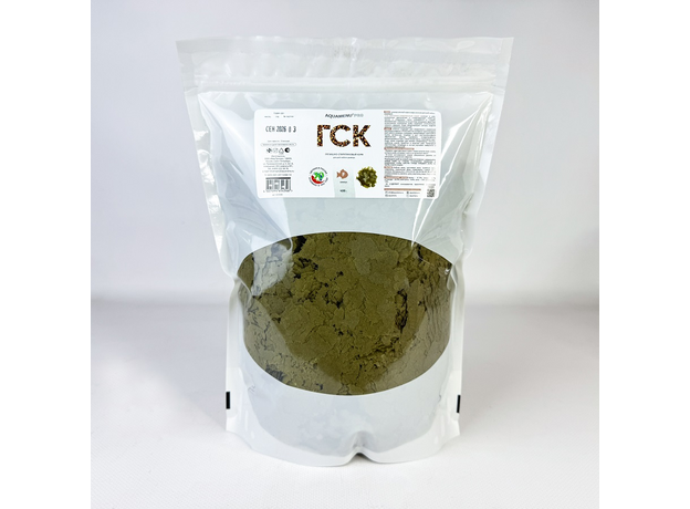 Корм ГСК F AQUAMENU PRO 400 г, ежедневный хлопьевидный корм с гречневой мукой и спирулиной