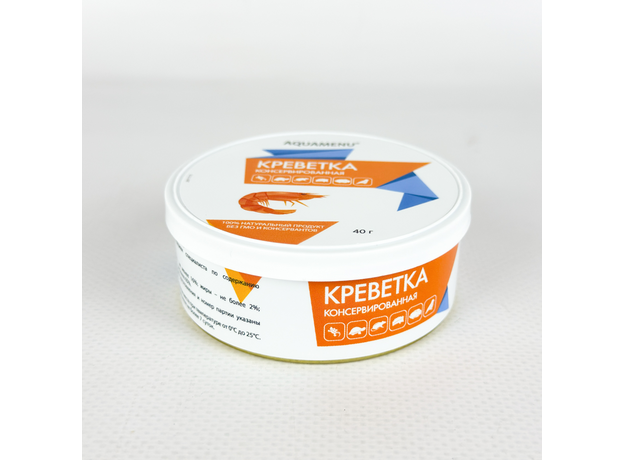 Креветка консервированная AQUAMENU (40г.)
