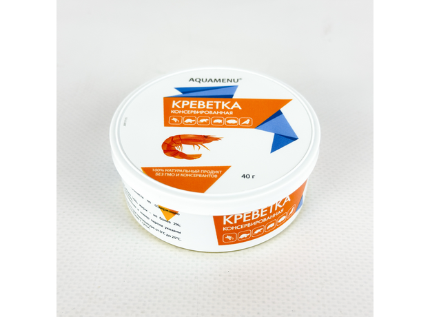 Креветка консервированная AQUAMENU (40г.)