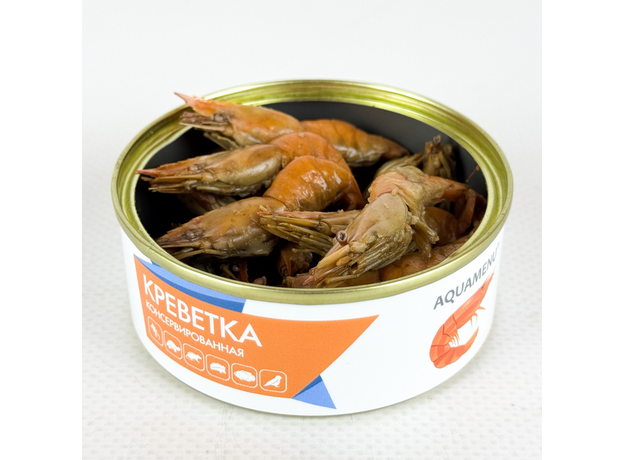 Креветка консервированная AQUAMENU (40г.)