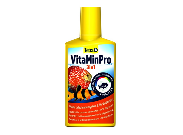 Кондиционер для ухода за водой Tetra VitaMinPro 3in1 100мл на 400л аквариумной воды