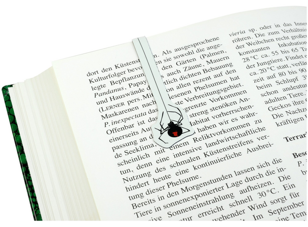 BLUE BUG Магнитная закладка для книг "Паук",12х6см, 1ШТ (Германия)