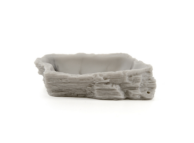 EXOPRIMA Кормушка-поилка для рептилий "Granite", 18.5х15.5х5см