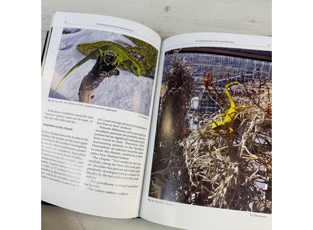 SEUFER, H., DEFABIANI, N.: Naultinus elegans and Naultinus grayii. Biology, husbandry and breeding 2023