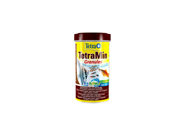 Корм для всех видов рыб Tetra TetraMin Granules 500 мл, гранулы