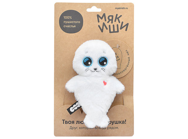 Игрушка мягконабивная (Нерпа Белоснежка)