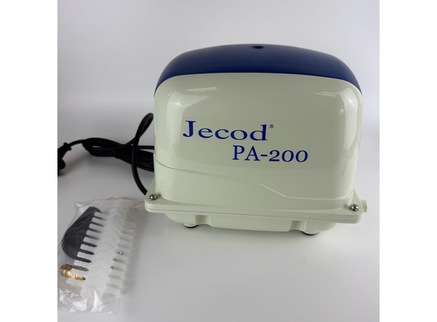 Компрессор Jebao для пруда (200л/мин) мощность 230 Вт, кабель 2 м Компрессор Jebao для пруда (200л/мин) мощность 230 Вт, кабель 2 м