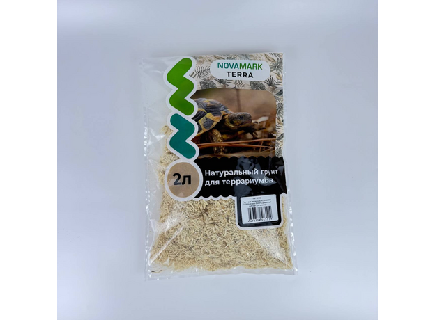 Грунт для террариума NOVAMARK TERRA Snakes Bedding Древесный для змей, 2 л