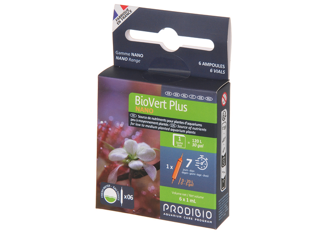 Удобрение для растений Prodibio BioVert Plus Nano (6) микроэлементы, 1 ампула до 20л