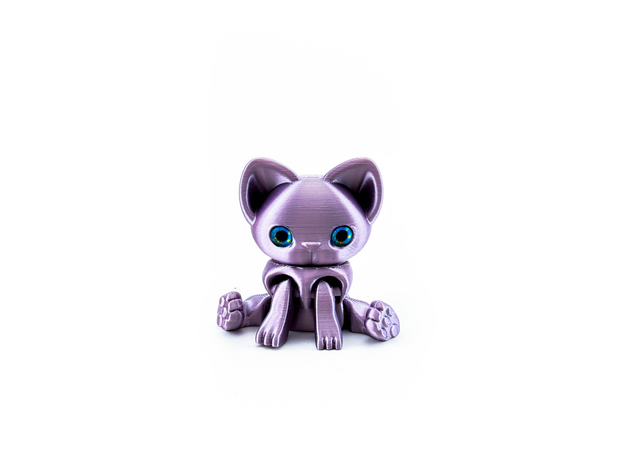 Игрушка подвижная 3D принтер Кот Бусик, цвет в ассортименте