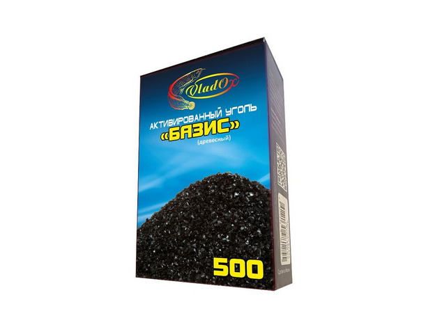 VladOx Активированный уголь древесный БАЗИС 500 мл