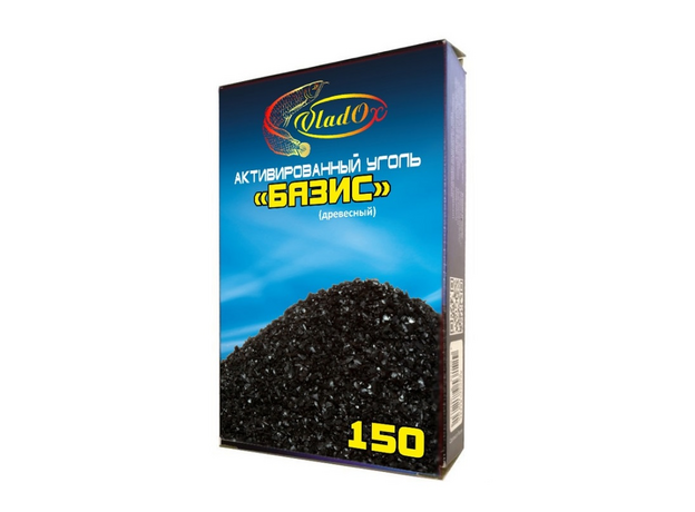 VladOx Активированный уголь древесный БАЗИС 150 мл