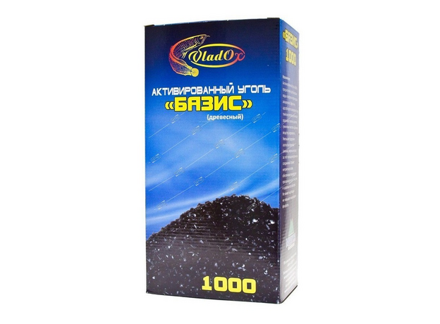 VladOx Активированный уголь древесный БАЗИС 1000 мл