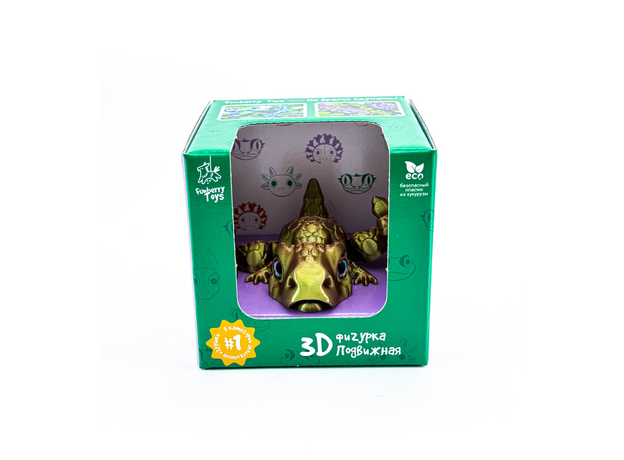 Игрушка подвижная 3D принтер Тиранозавр Эд, цвет в ассортименте