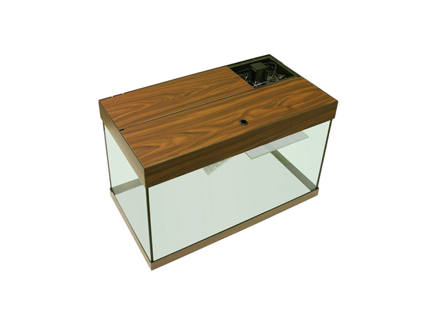 Акватеррариум АТ2-180, тепловая полка-островок, плафон под лампу накаливания цоколь Е27 1х25Вт, 990х420х500мм, 6 мм мм