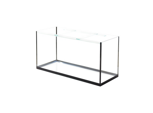 Аквариум П- 200 LUX LED (101х41х56 см) стекло 6/8 мм, черный, 181 л., аквариумный коврик