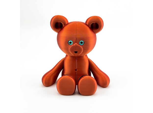 Игрушка подвижный 3D принтер Медведь Тедди, цвет в ассортименте