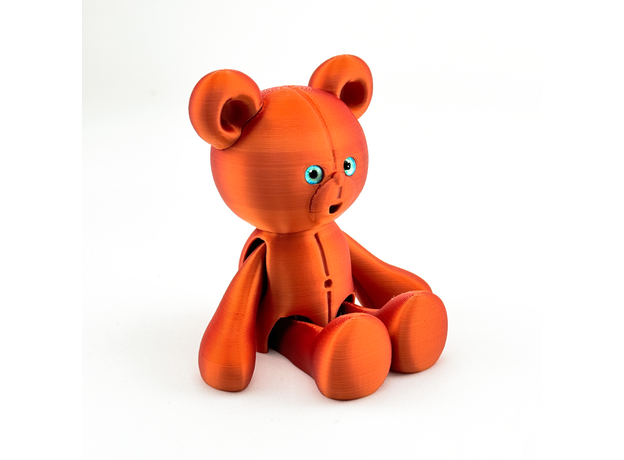 Игрушка подвижный 3D принтер Медведь Тедди, цвет в ассортименте