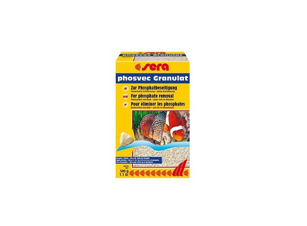 SERA, Поглотитель фосфатов "Phosvec Granulat", 500 г, S8415