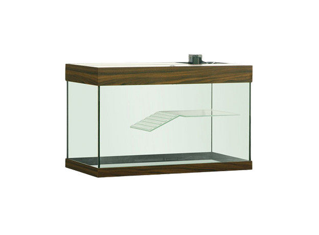 Акватеррариум АТ2-180, тепловая полка-островок, плафон под лампу накаливания цоколь Е27 1х25Вт, 990х420х500мм, 6 мм мм