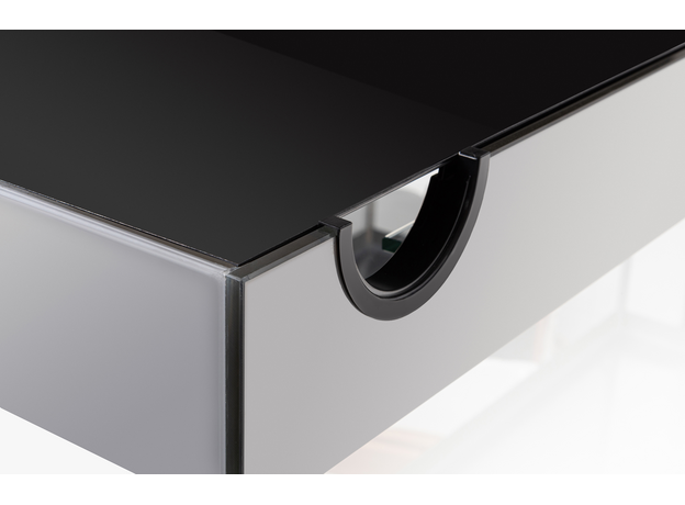 Аквариум AQUAEL GLOSSY 80 D&N серый,125 л (ПОД ЗАКАЗ)