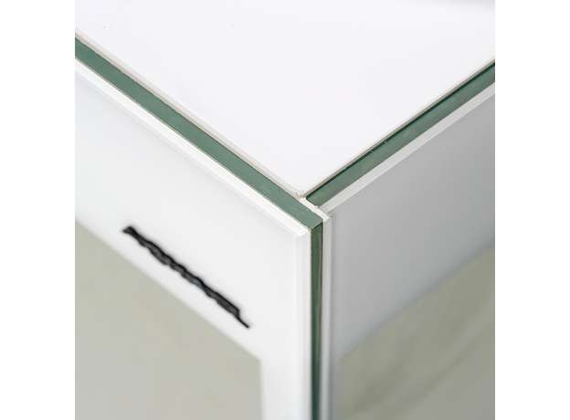 Аквариум AQUAEL GLOSSY 80 D&N белый, 125 л, из стекла триплекс (ПОД ЗАКАЗ)