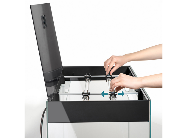 Аквариум AQUAEL GLOSSY 80 D&N черный, 125 л (ПОД ЗАКАЗ)