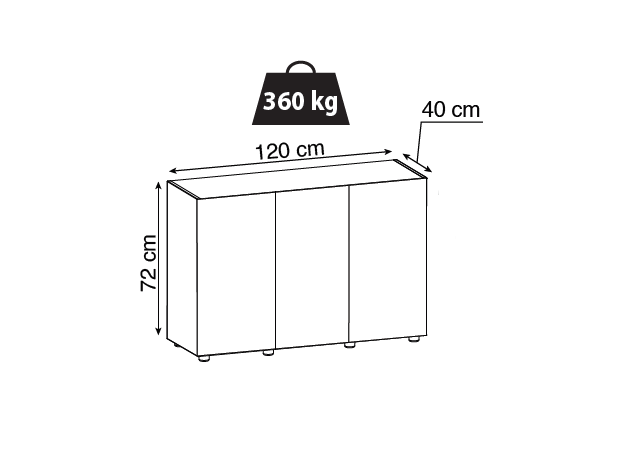 Подставка для аквариума AQUAEL GLOSSY 120, черная, акриловое покрытие (ПОД ЗАКАЗ) Подставка для аквариума AQUAEL GLOSSY 120, черная, акриловое покрытие (ПОД ЗАКАЗ)