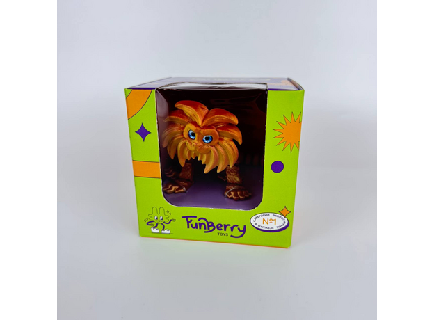 Игрушка подвижная 3D принтер Золотистый тамарин, цвет в ассортименте