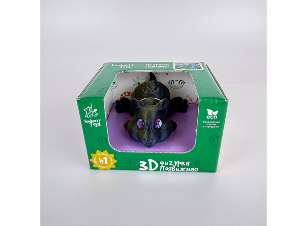 Игрушка подвижная 3D принтер Хомяк Рино, цвет в ассортименте